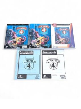 BJU PRESS HOMESCHOOL MATH 4